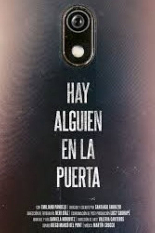 Movie poster for Hay alguien en la puerta (2020)