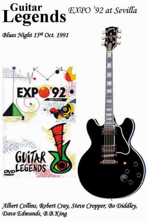 Movie poster for Guitar Legends EXPO '92 at Sevilla - The Blues Night (1991)