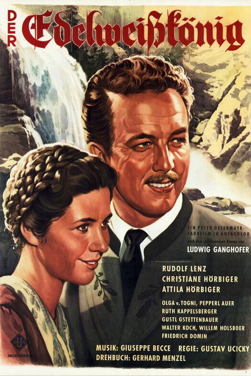 Movie poster for Der Edelweißkönig (1957)