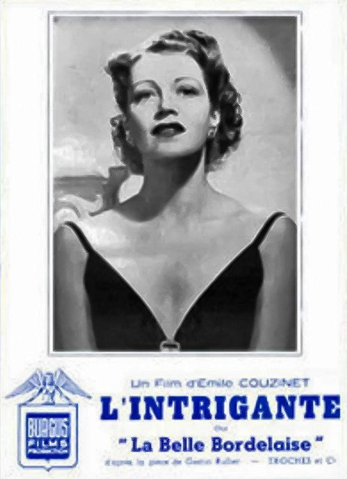 Movie poster for L'intrigante (1940)