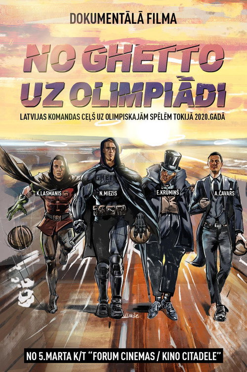 Movie poster for From Ghetto to Olympics (2019)