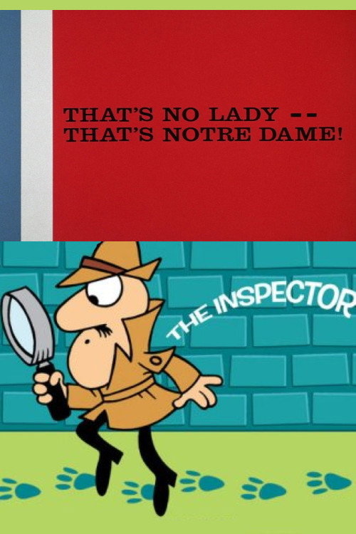 Movie poster for That's No Lady, That's Notre Dame (1966)