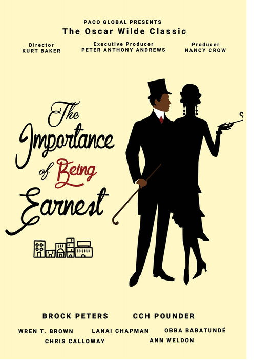Movie poster for The Importance of Being Earnest (1992)