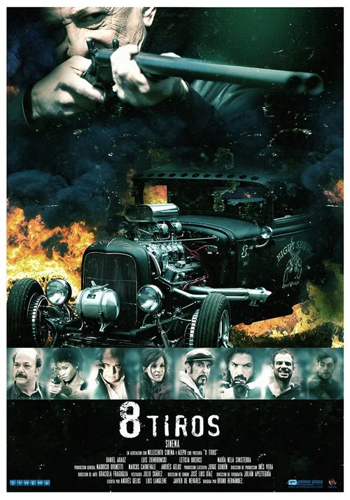 Movie poster for 8 tiros (2015)