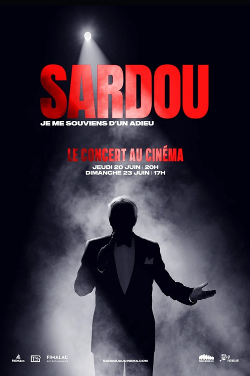 Movie poster for Michel Sardou : Je me souviens d'un adieu (2024)