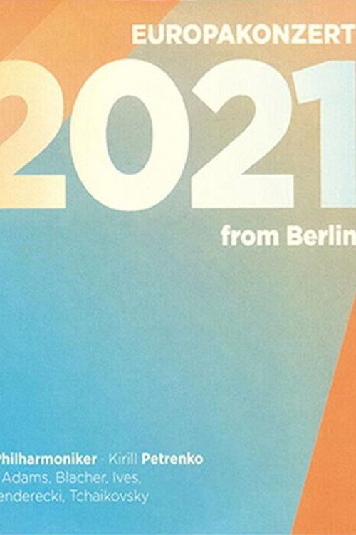 Movie poster for Europakonzert 2021 from Berlin (2021)