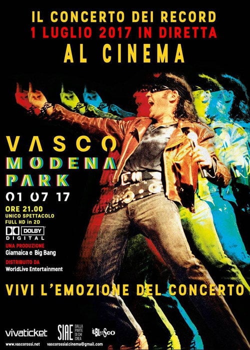 Movie poster for La Notte di Vasco (2017)