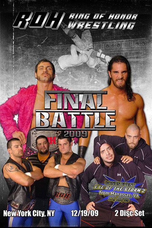 Movie poster for ROH Final Battle 2009 (2009)