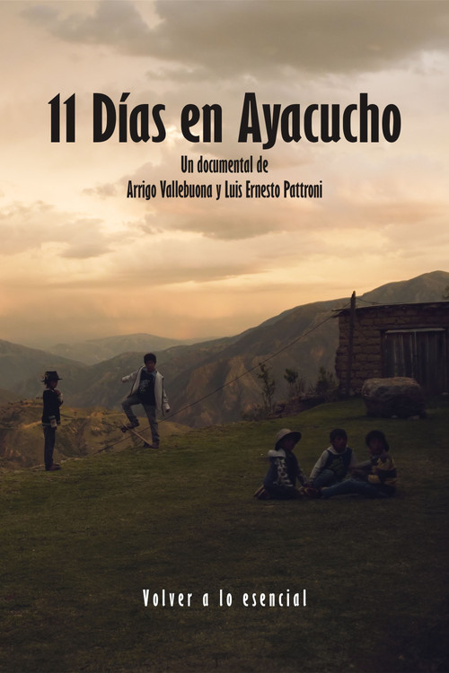 Movie poster for 11 Días en Ayacucho (2024)