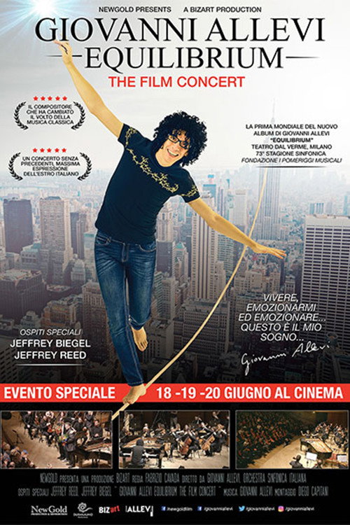 Movie poster for Giovanni Allevi Equilibrium - The Film Concert (2018)