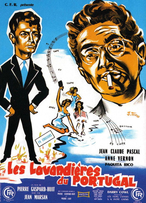 Movie poster for Les Lavandières du Portugal (1957)