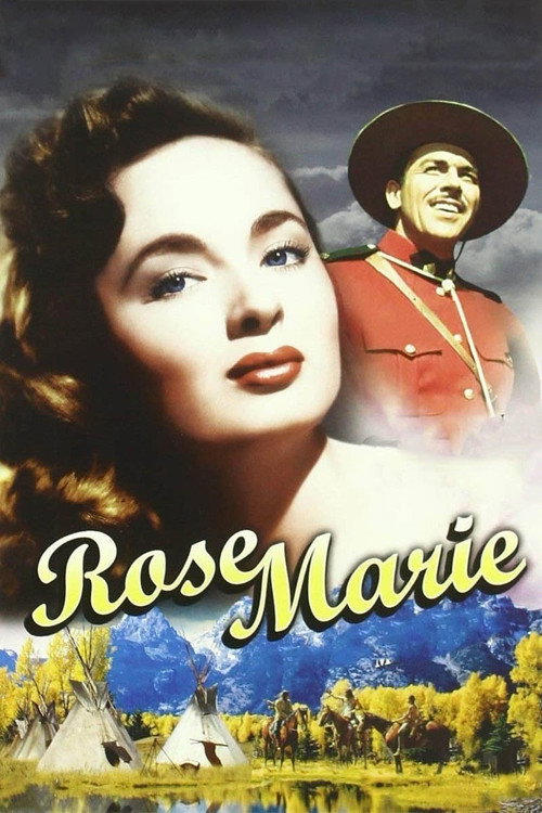 Movie poster for Rose Marie (1954)