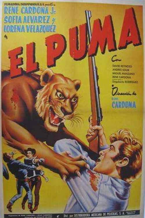 Movie poster for El puma (1959)