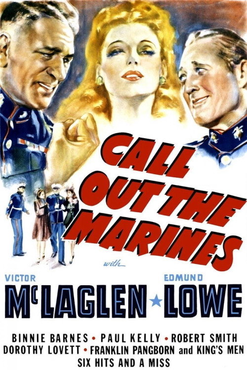 Movie poster for Call Out the Marines (1942)