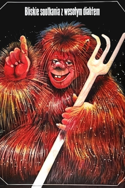Movie poster for Bliskie spotkania z wesołym diabłem (1989)