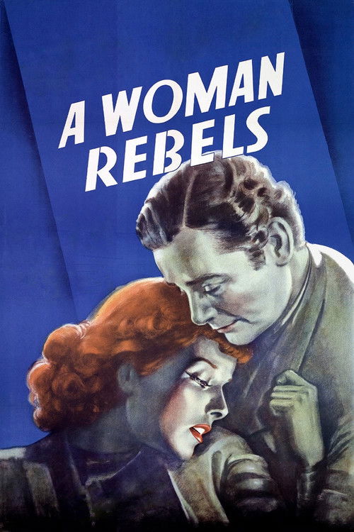 Movie poster for A Woman Rebels (1936)