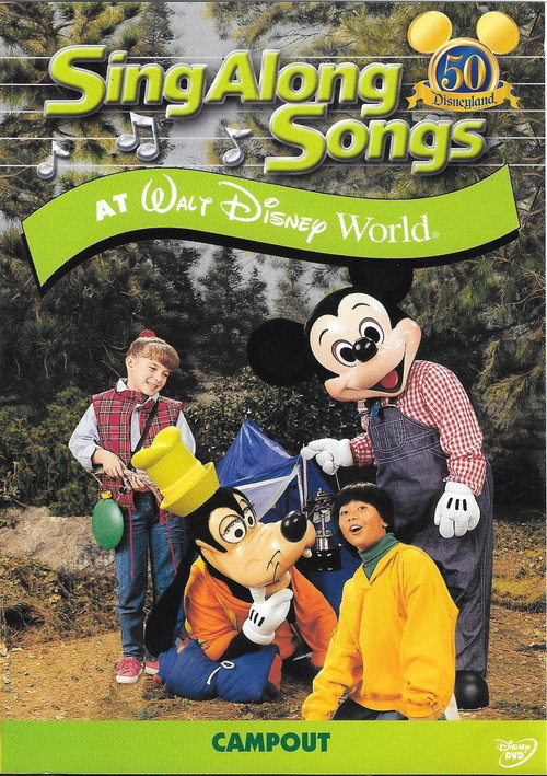 Movie poster for Mickey's Fun Songs: Campout at Walt Disney World (1994)