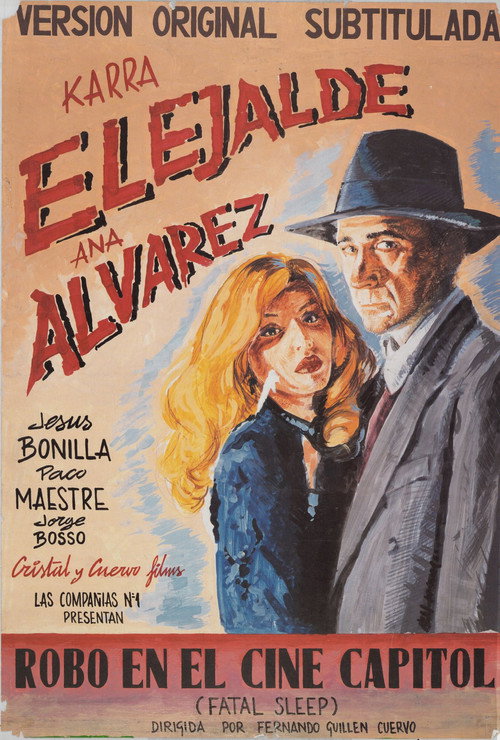 Movie poster for Robo en el cine Capitol (1996)