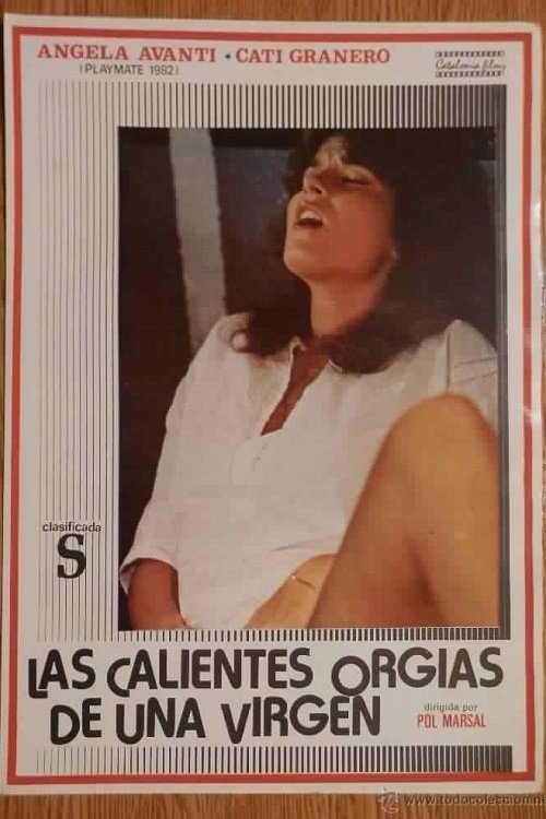 Movie poster for Las calientes orgías de una virgen (1983)