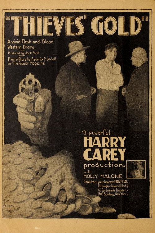 Movie poster for Thieves' Gold (1918)