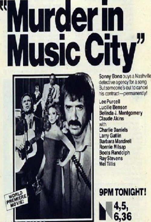 Movie poster for Murder in Music City (1979)