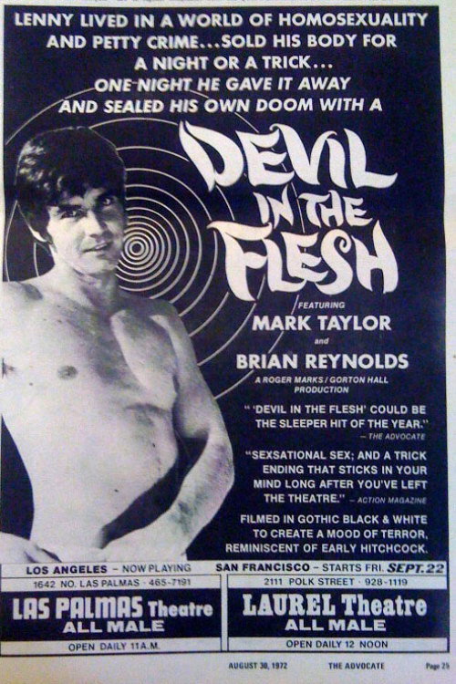 Movie poster for Devil in the Flesh (1972)