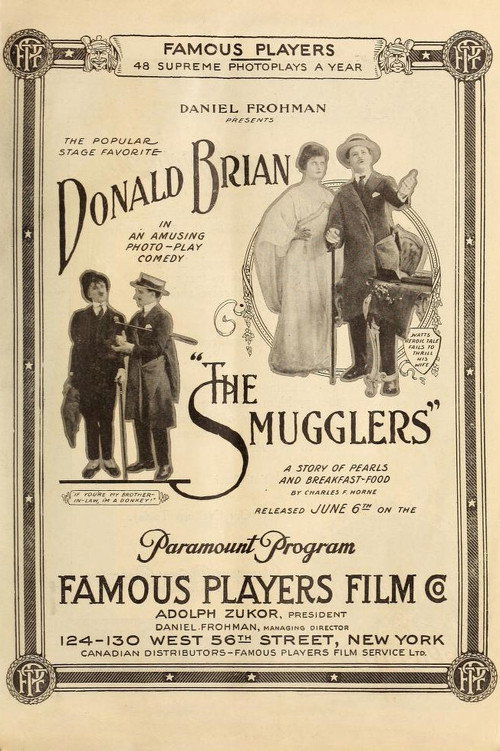 Movie poster for The Smugglers (1916)