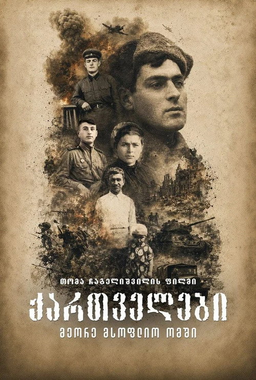 Movie poster for ქართველები მეორე მსოფლიო ომში (2014)