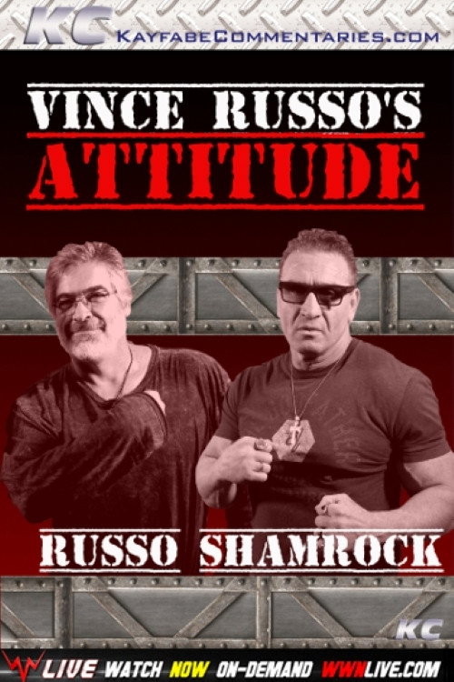 Movie poster for Vince Russo's Attitude: Ken Shamrock (2017)