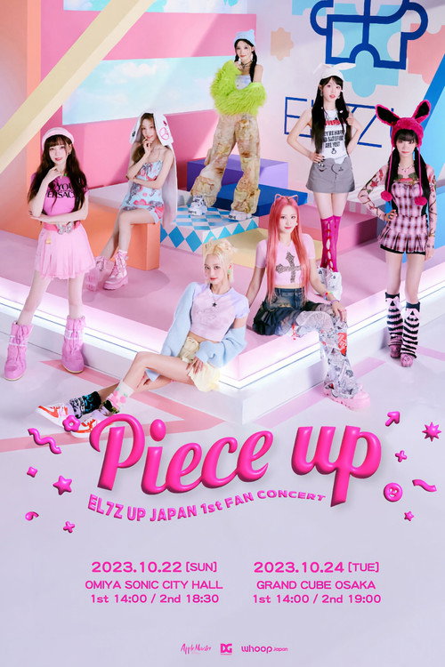 Movie poster for EL7Z UP - Japan 1st Fan Concert 'Piece Up' (2023)