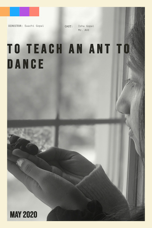 Movie poster for To Teach an Ant to Dance (2020)