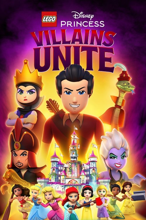 Movie poster for LEGO Disney Princess: Villains Unite (2025)