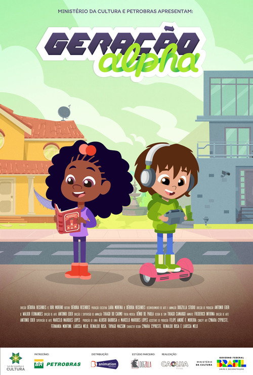 Movie poster for Geração Alpha (2023)