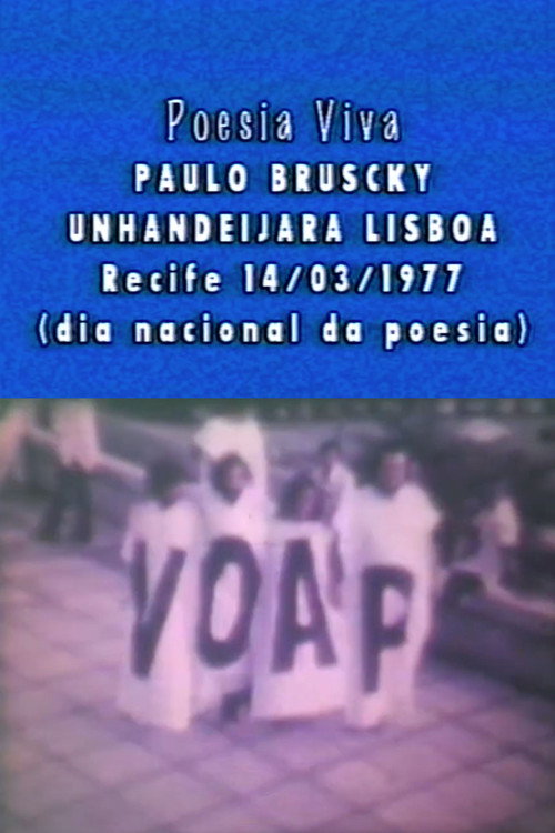 Movie poster for Poesia Viva (1977)