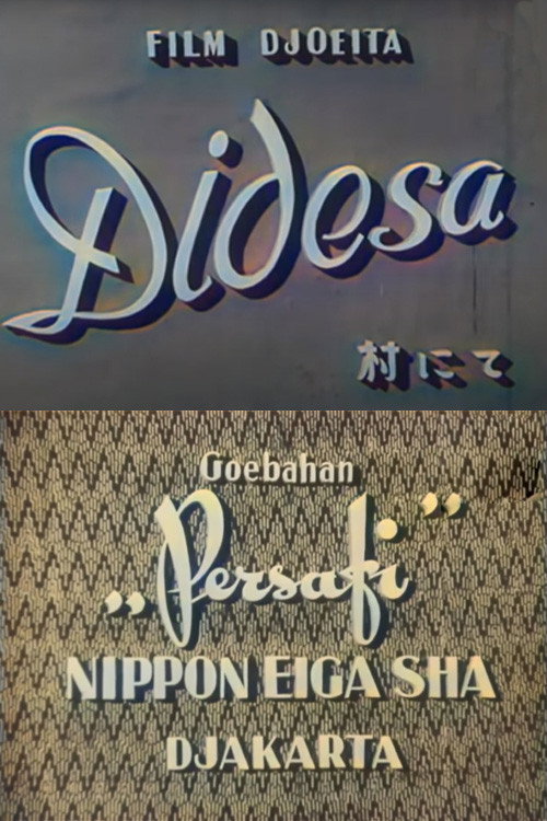 Movie poster for Di Desa (1943)