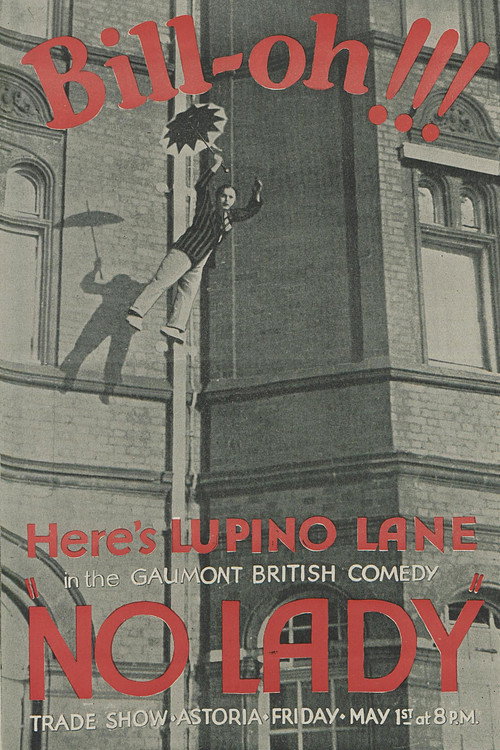 Movie poster for No Lady (1931)