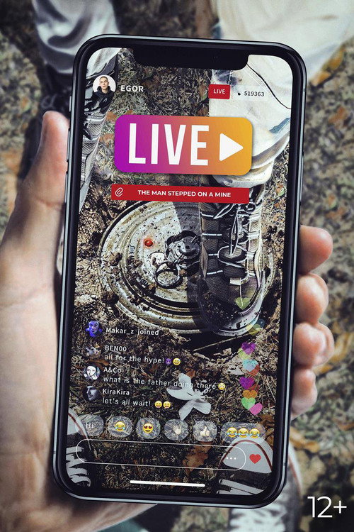 Movie poster for Live (2023)