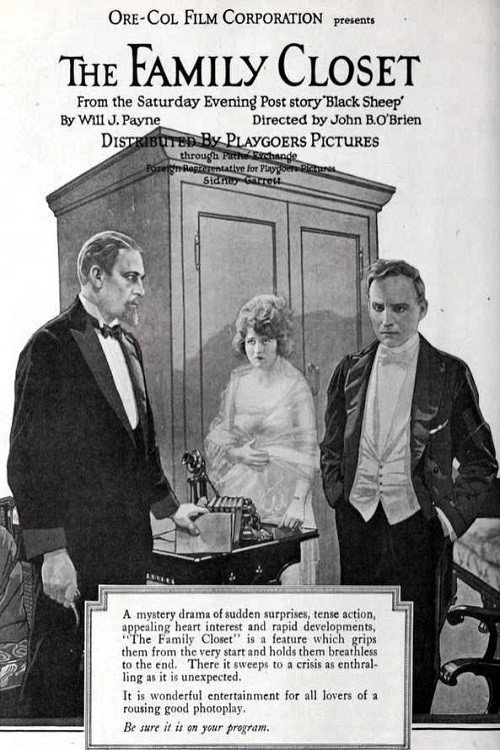 Movie poster for The Family Closet (1921)