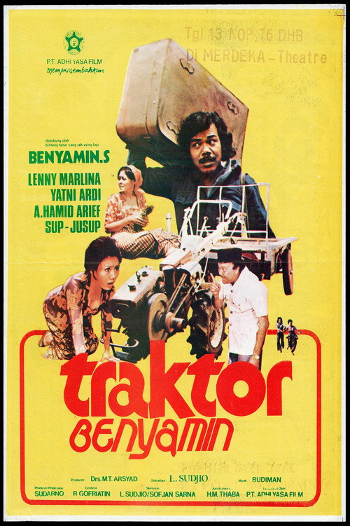 Movie poster for Traktor Benyamin (1975)