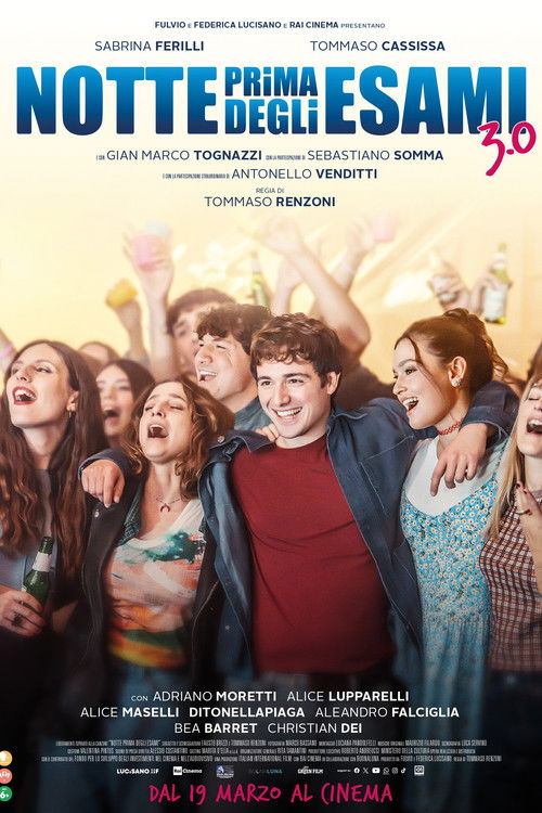 Movie poster for Notte prima degli esami 3.0 (2026)