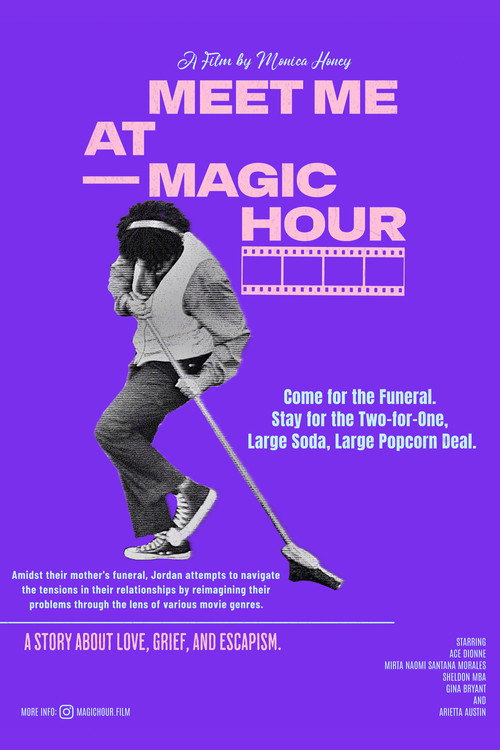 Movie poster for Meet Me at Magic Hour (2024)