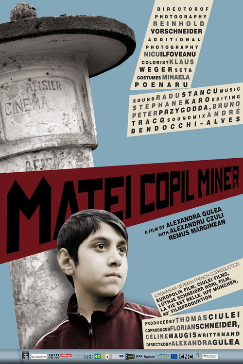 Movie poster for Matei Child Miner (2013)
