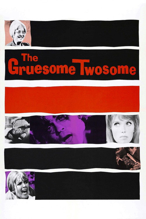 Movie poster for The Gruesome Twosome (1967)