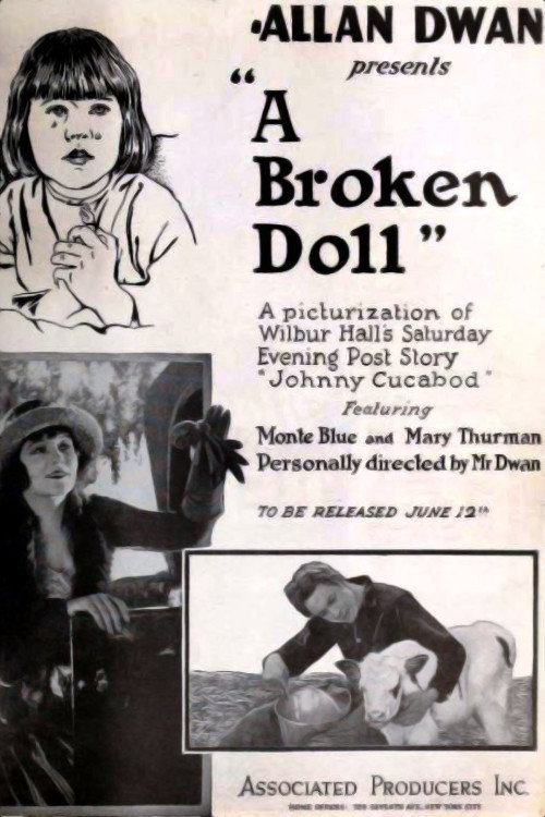 Movie poster for A Broken Doll (1921)