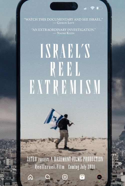 Movie poster for Israel's Reel Extremism (2024)