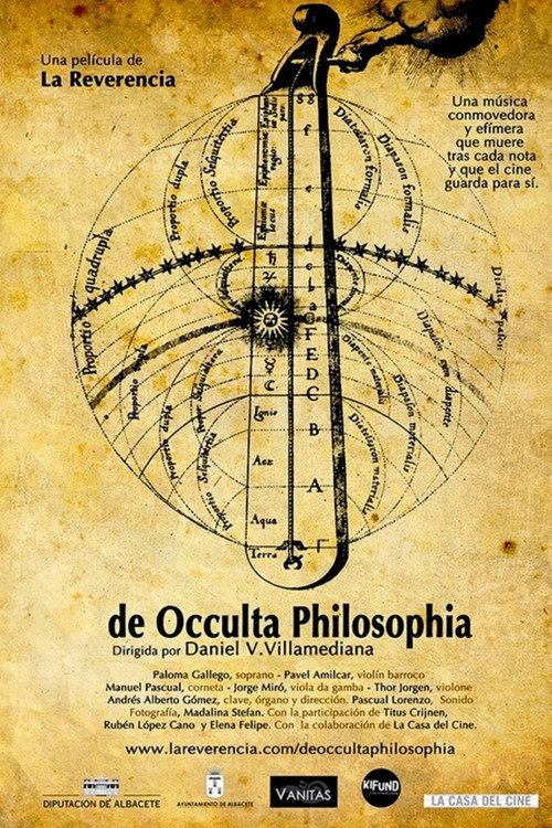 Movie poster for De occulta philosophia (2014)