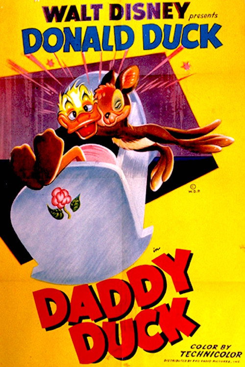 Movie poster for Daddy Duck (1948)