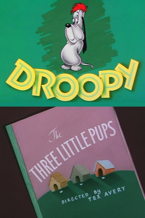 Movie poster for The Three Little Pups (1953)