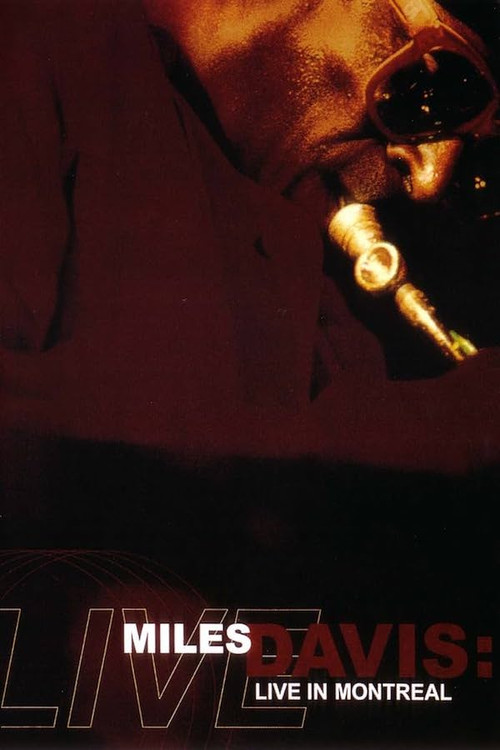 Movie poster for Miles Davis: Live in Montreal (1989)