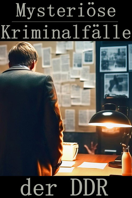 Series poster for Mysteriöse Kriminalfälle der DDR (2017)